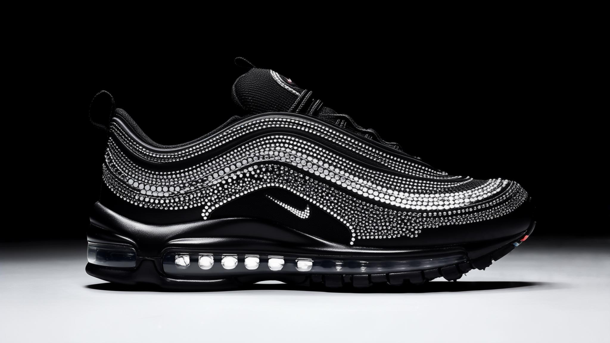 Nike Elevates the Air Max Plus with Dazzling Crystal Embellishments