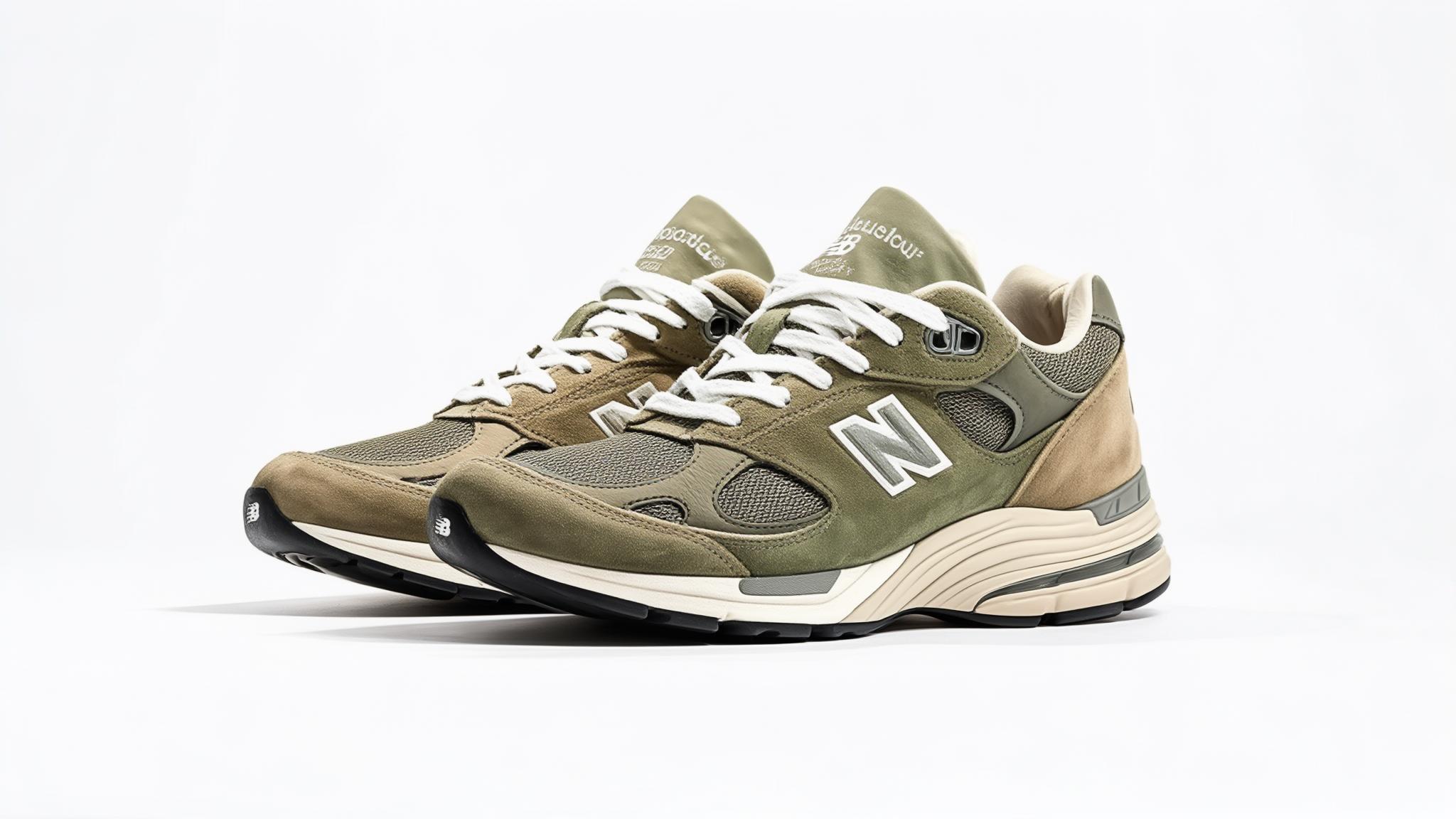 Discover the Exclusive New Balance 990v4 MADE in USA Featuring a Unique Olive Midsole