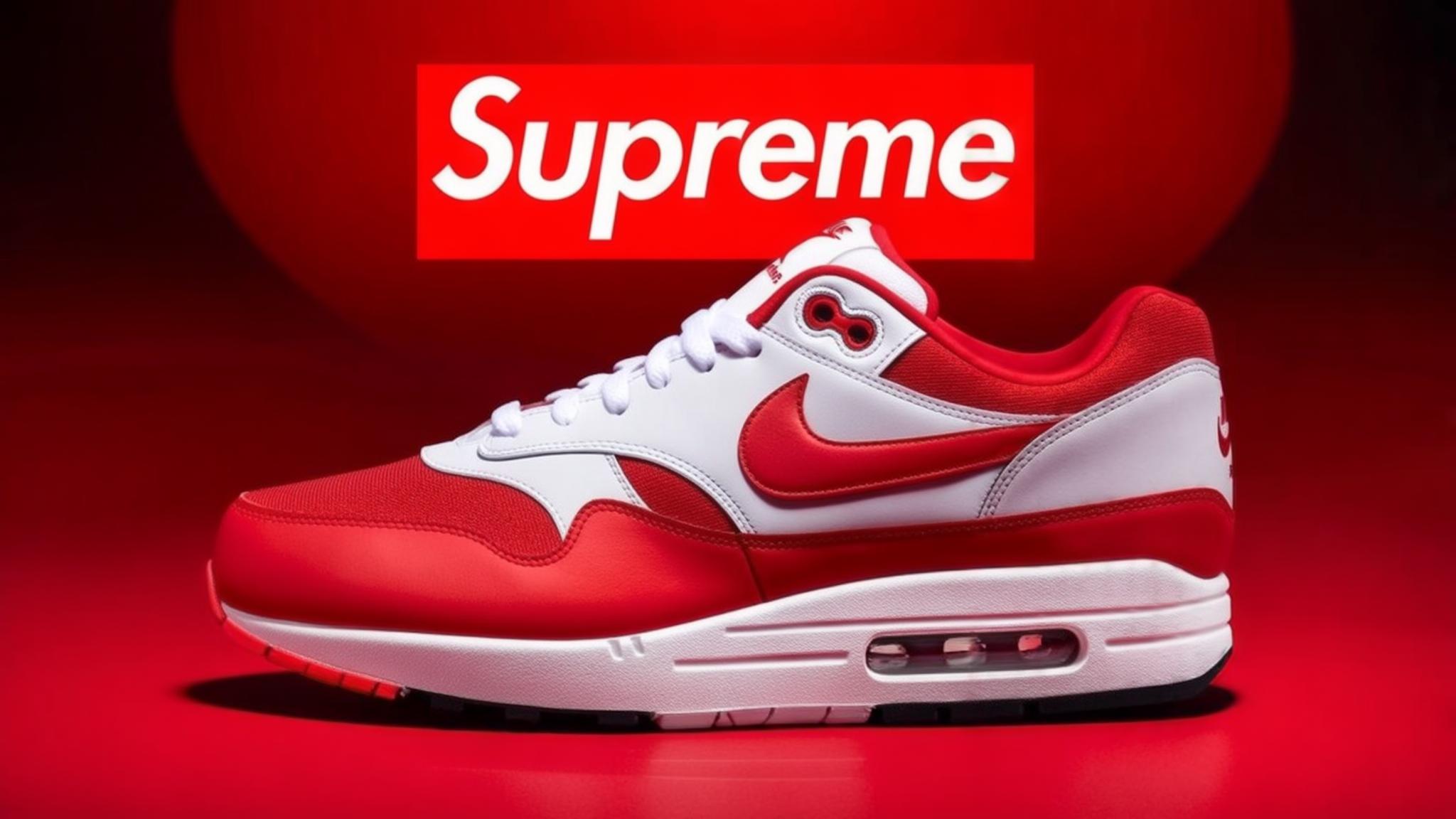Sneak Peek: The Exciting Collaboration Between Supreme and Nike Air Max 1