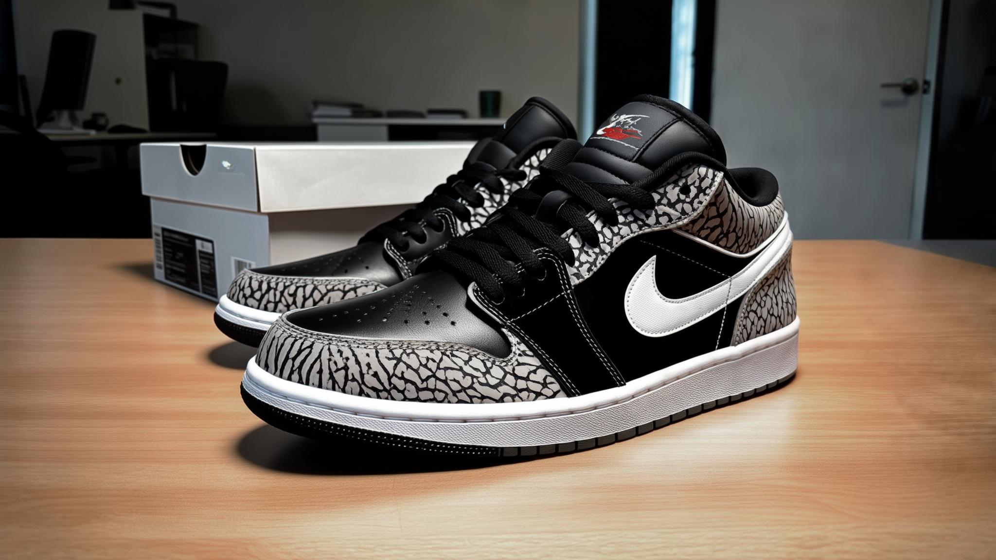 Unleashing Style: Air Jordan 1 Low Dives Into the ‘Elephant Print’ Trend