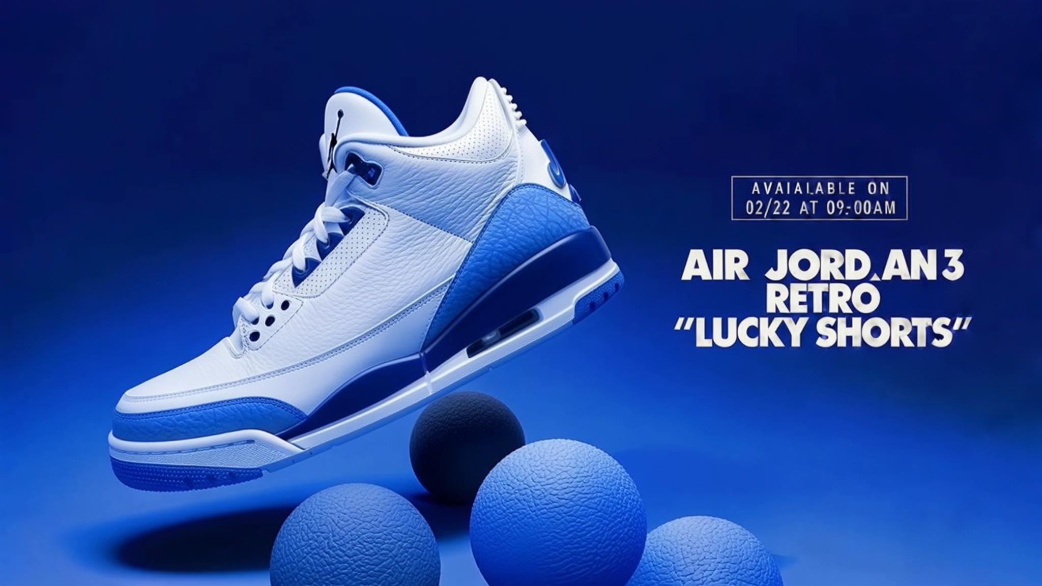 Top Sneaker Releases This Week: Jordan 3 'Lucky Shorts' and Galaxy Foamposites Shine