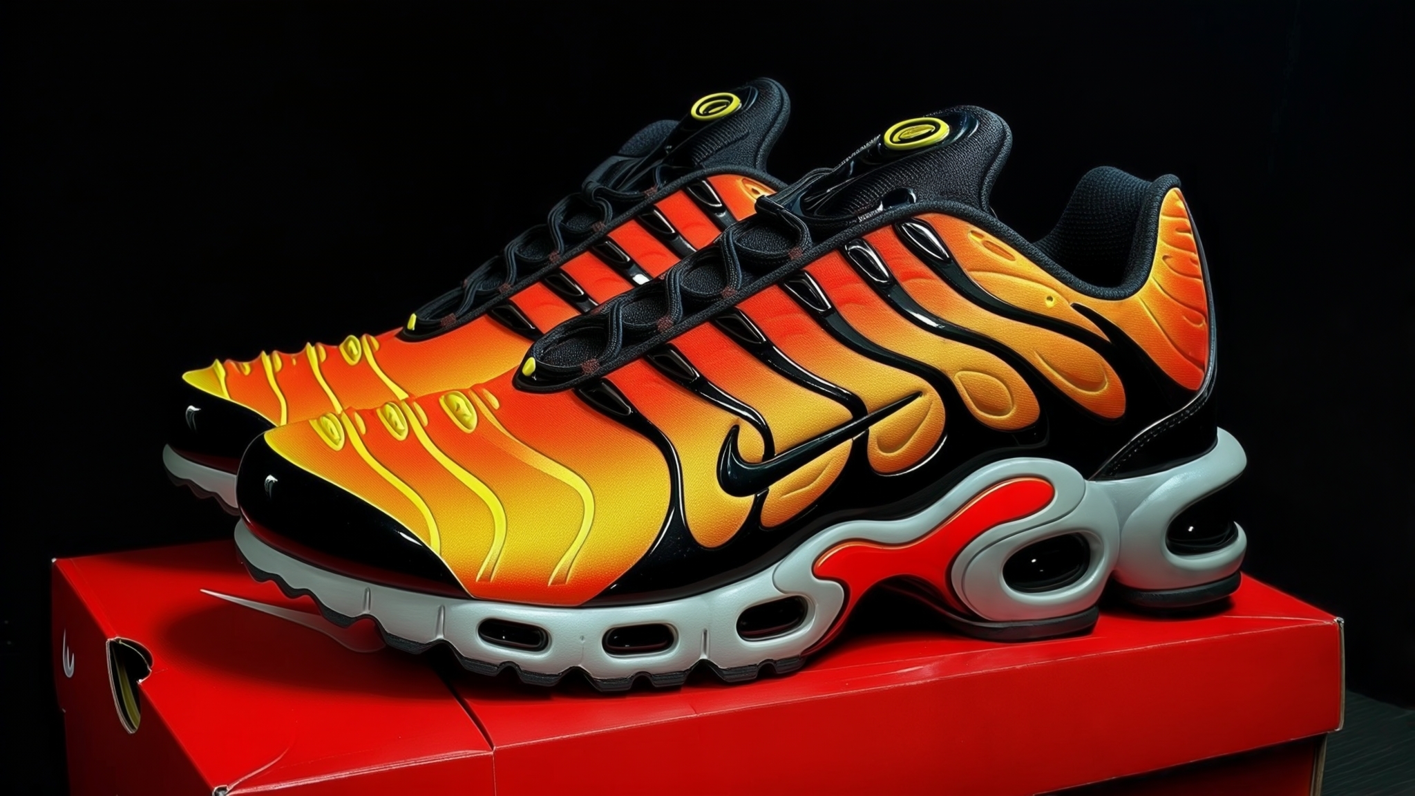 Striking 'University Red' Gradients Elevate the Bold Nike Shox TL