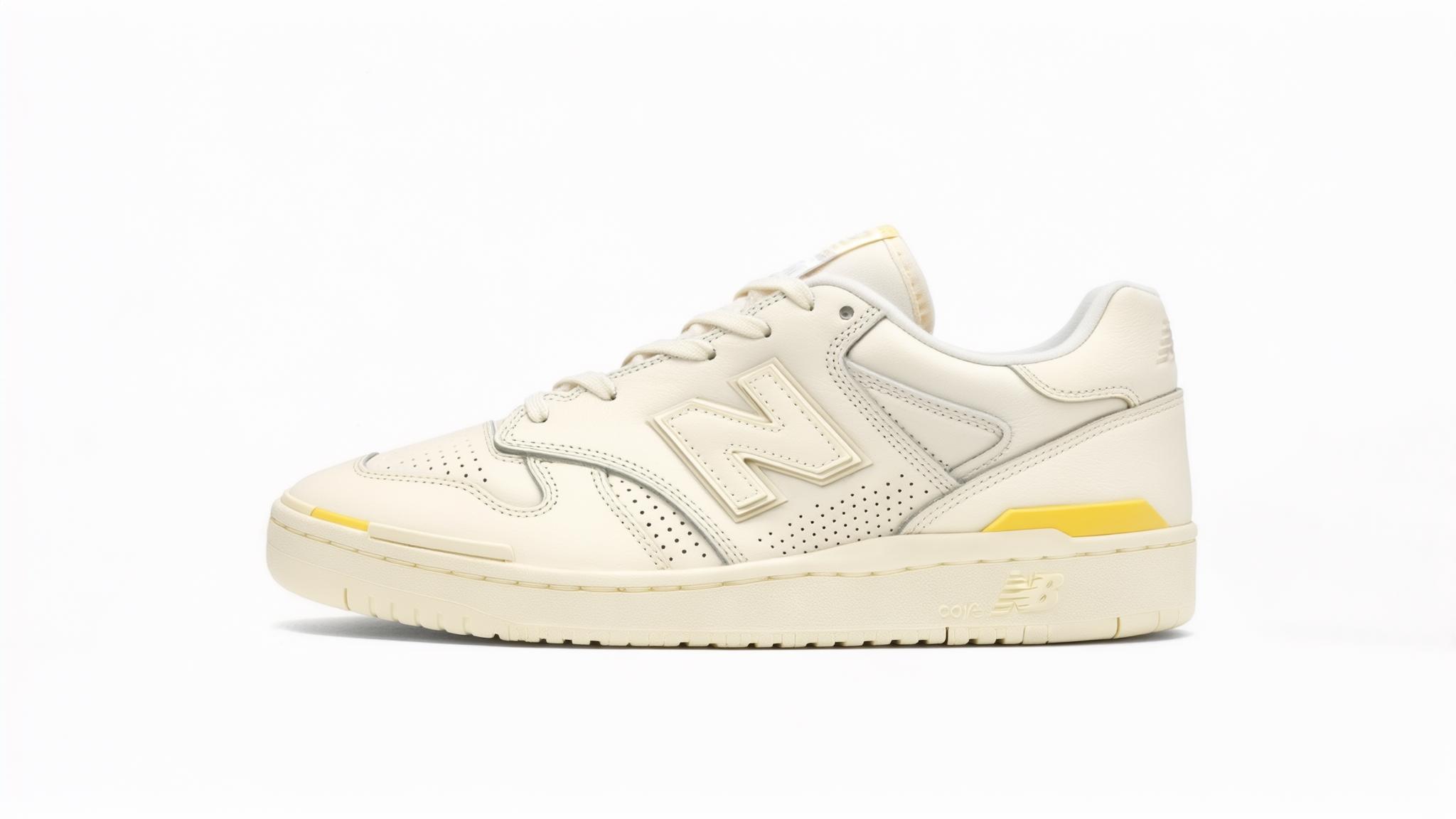 New Balance 550 Unveils Trendy Milky 'Calcium' Accents