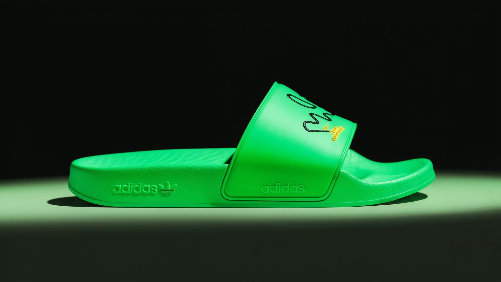 Adidas Slides Inspired by the Iconic Homer Simpson Bushes Meme