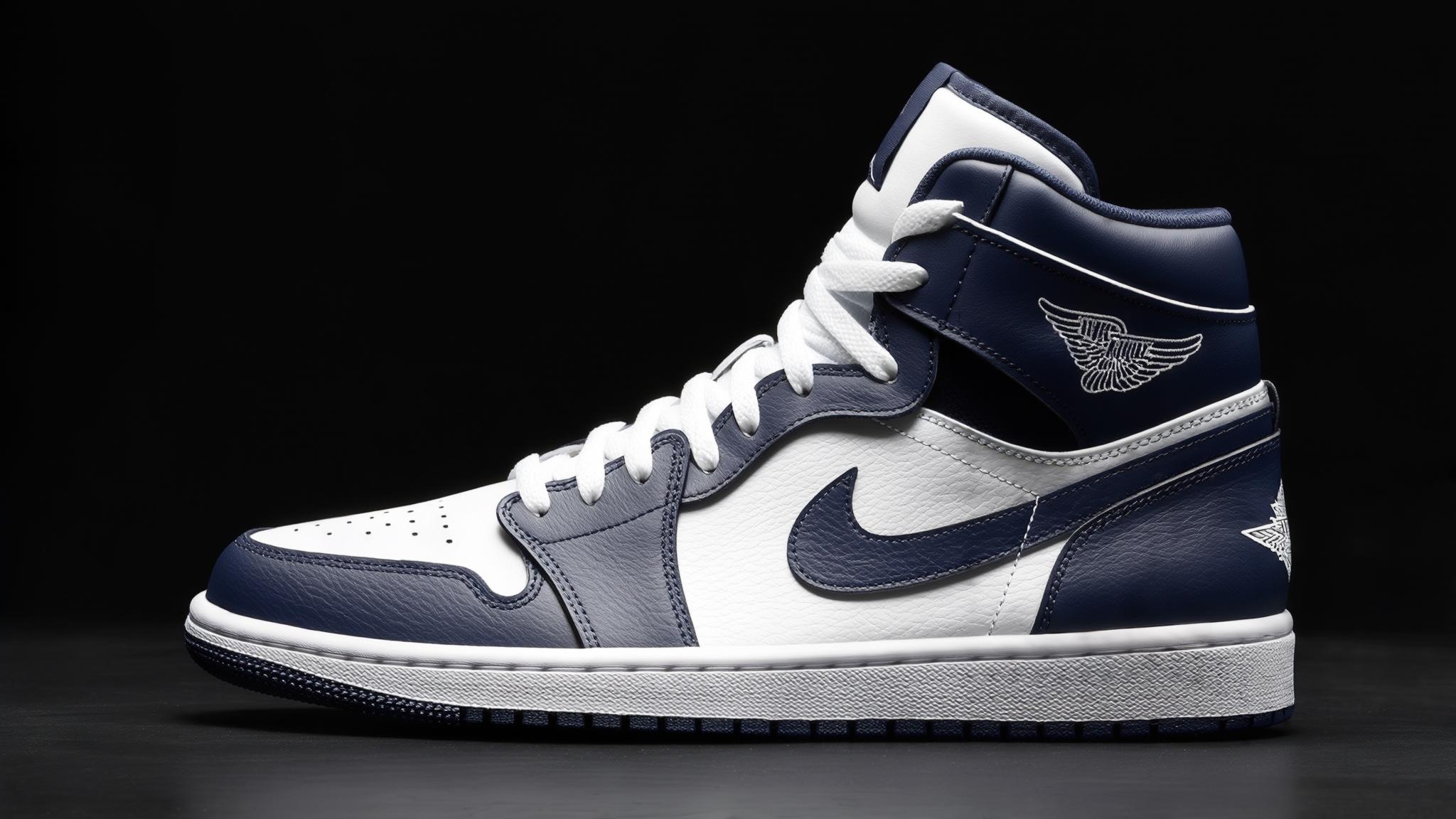 Discover the Air Jordan 1 Mid in Striking Smoke Grey and Obsidian