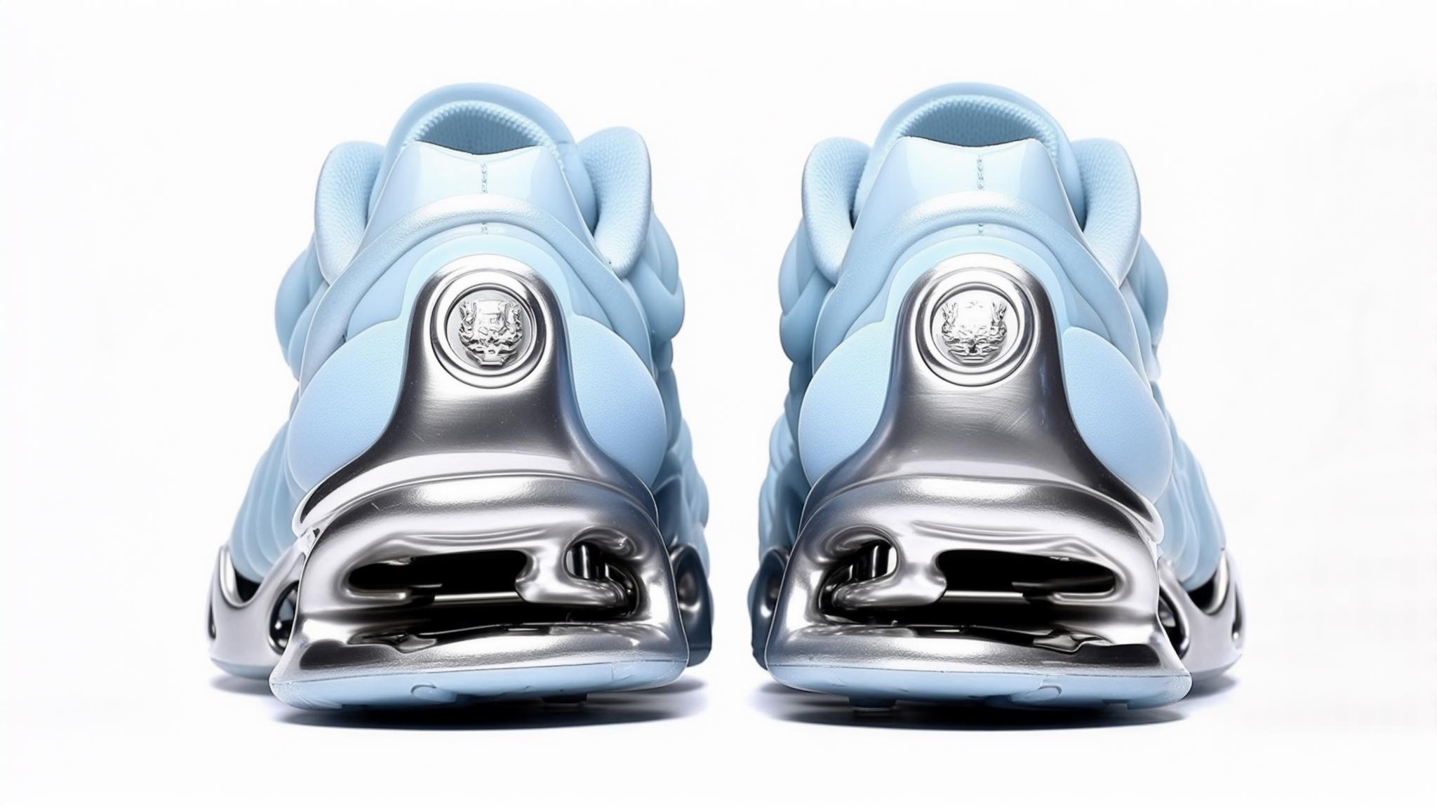 Experience the Allure of the Nike Shox TL with a Stunning Blue Tint Gradient