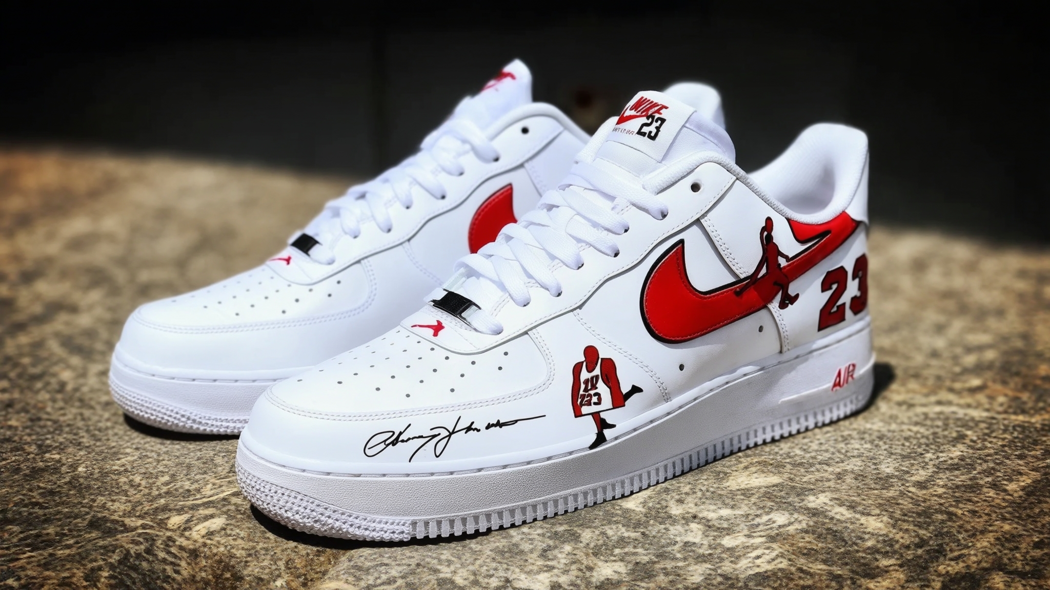 Jordan Brand Unveils Custom Footwear for Michael Jordan's Renowned Bulls Statue