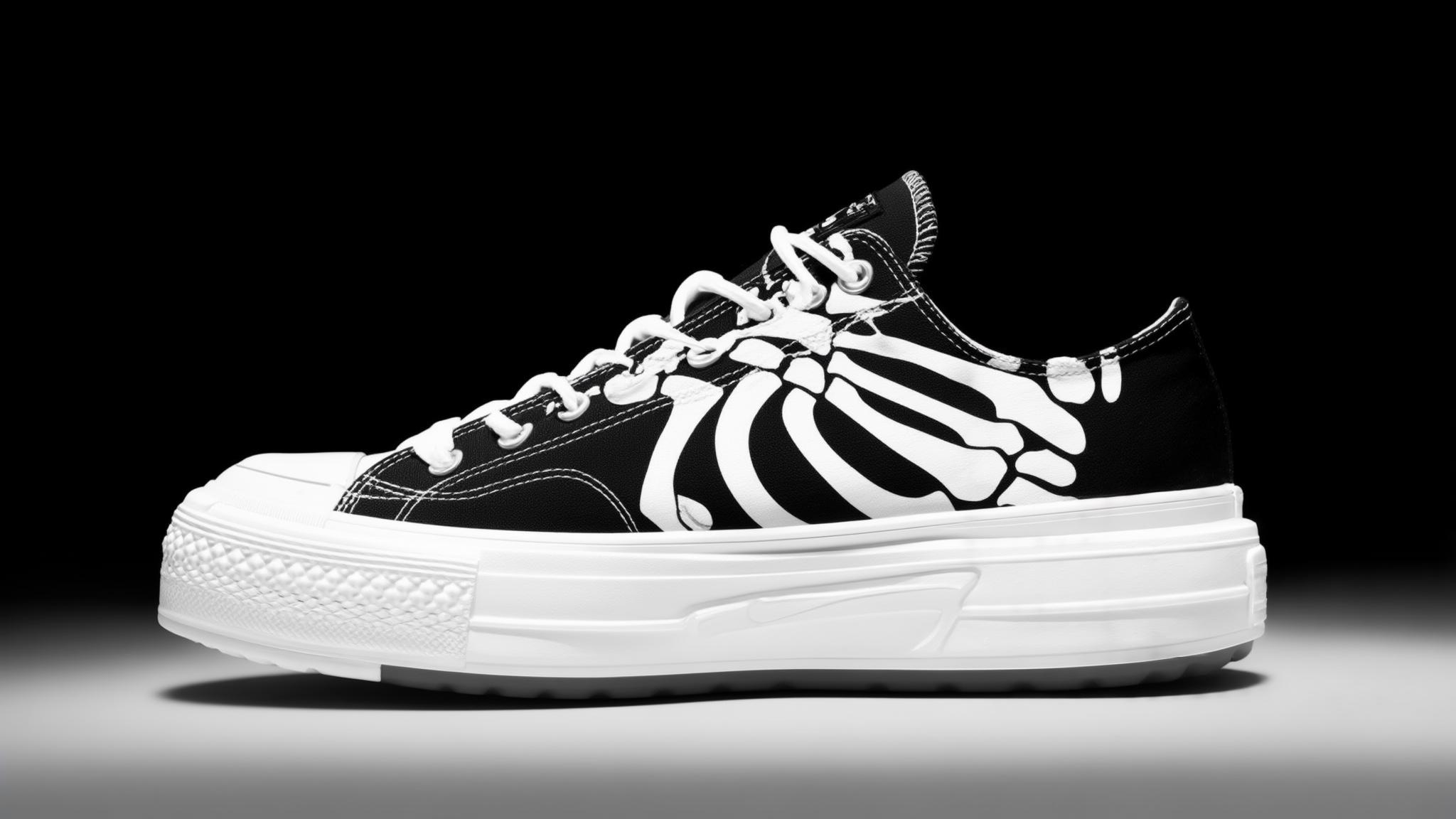 Transformative Blue-and-White Makeover: The AMIRI x Maison MIHARA YASUHIRO Bones Sneaker