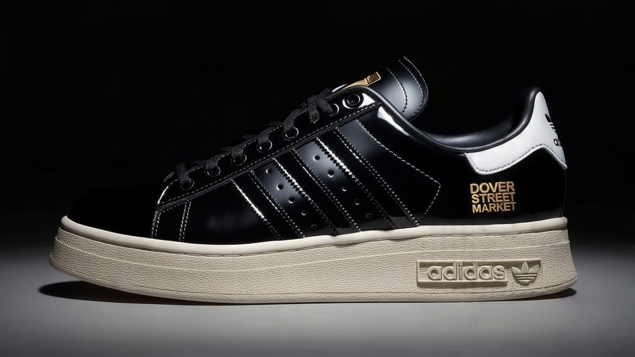 Dover Street Market Teams Up with Brain Dead and Adidas for Stylish 'Core Black' Bowling Shoes