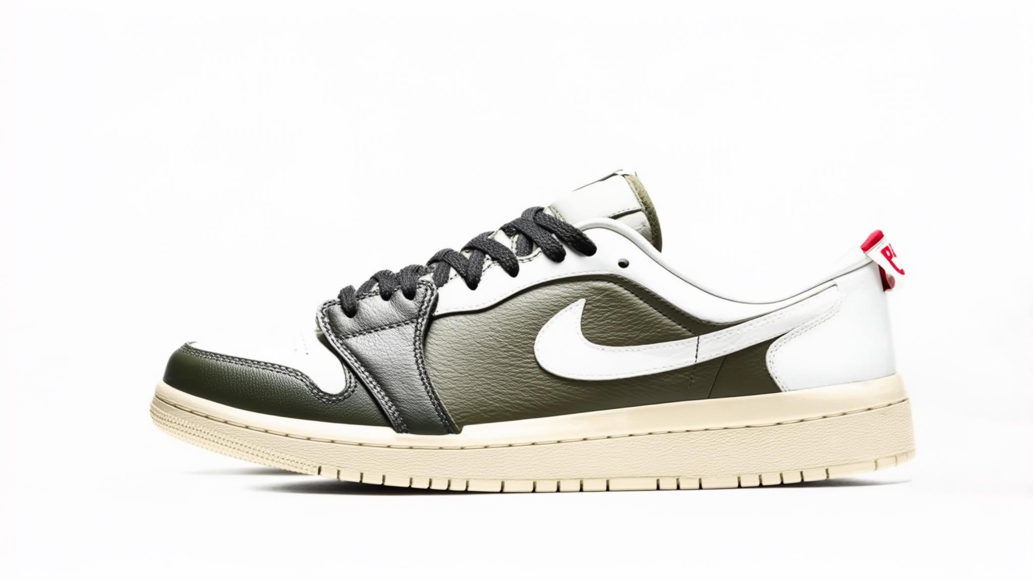Unveiling the Air Jordan 1 Retro Low OG in Vibrant Medium Olive: Official Images Revealed