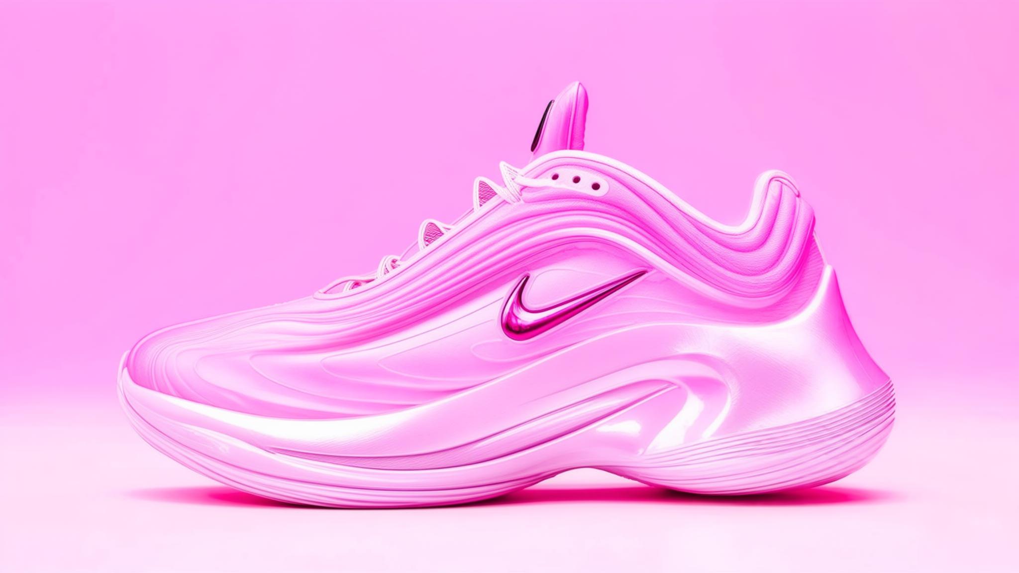 Nike A'One Dazzles with Vibrant 'Hyper Pink' Glitter Design