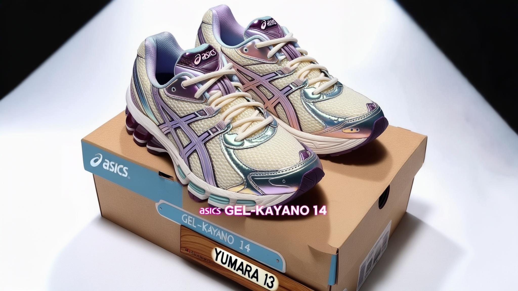 Embrace Fresh Vibes with the ASICS GEL-Kayano 14 in Green and Yellow Pastels